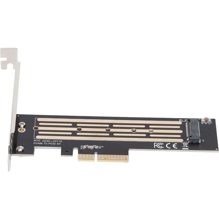 Carte PCI Express Vers 2 Ports SATA III 6 Gb/s – Compatible AHCI, Hot Plug – Pour Ajouter Des Disques Durs Sur PC – Format Profil Bas Inclus - 1