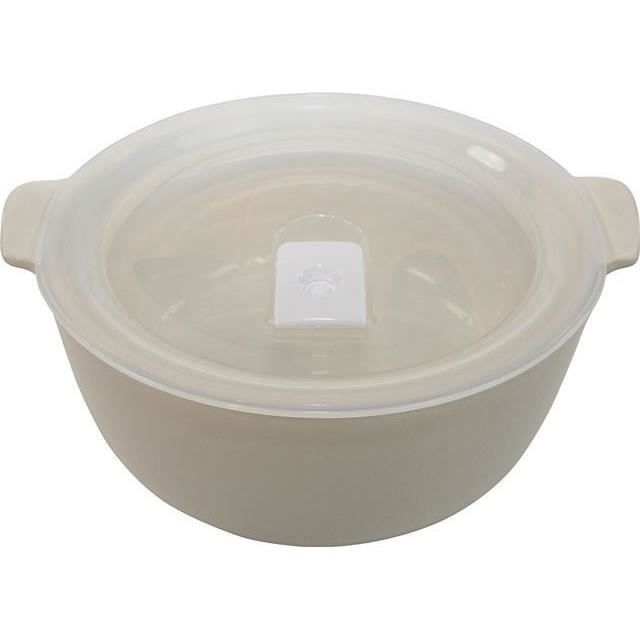 ESPRIT DE CUISINE Rond hermétique - 1L9 - Couleur Ecru - Fabriqué en France