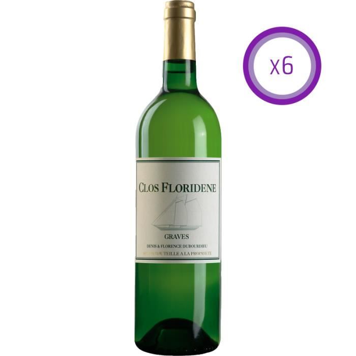 Clos Floridène - Blanc - 2018 - Carton de 6 Bouteilles 75cl