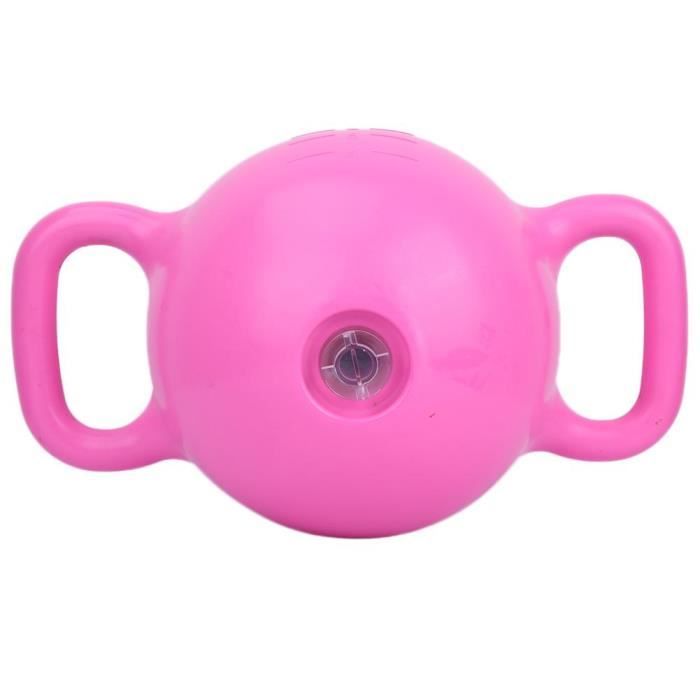 Haltère fitness Sport Gym Fitness Haltères de yoga remplis d'eau Kettlebell poids réglable (rose)-SPR