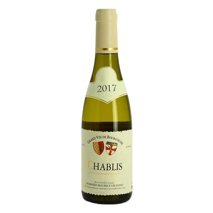 Chablis par Maurice Lecestre Vin Blanc de Bourgogne Demi Bouteille 37.5 cl