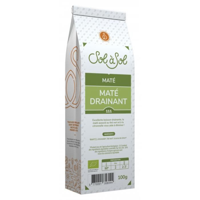 Sol a Sol - Maté drainant 100gr