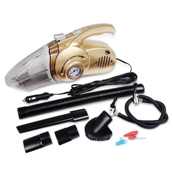 MO32 Aspirateur de voiture multifonctionnel 12V 120W et menage Aspirateur sec et humide de haute puissance de voiture 4 en 1 Cor