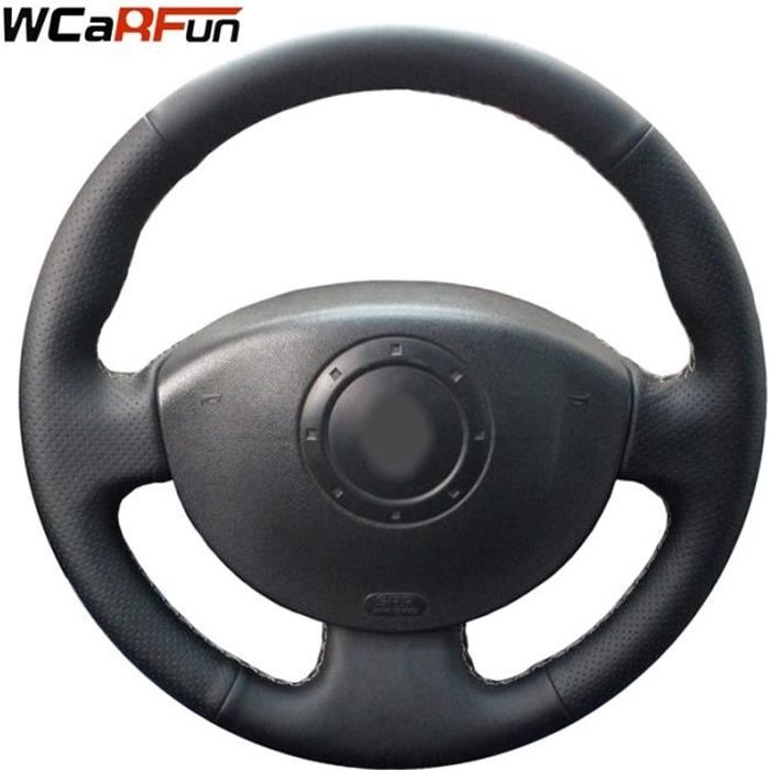 House de Volant en Cuir Cousue à la Main, pour Renault Megane 2 2003 - 2008 Kangoo 2008 Scenic 2 2003 - 2009
