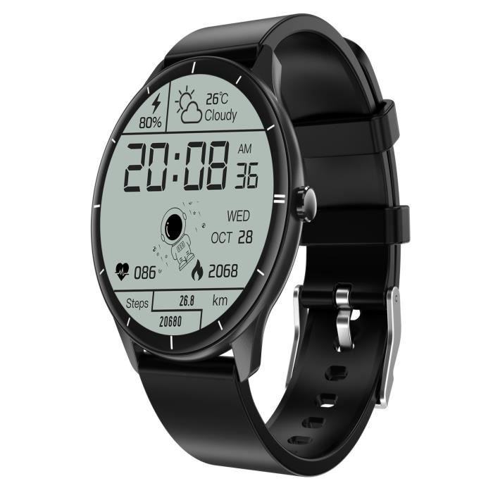 Montre connectée Running Sport GPS Appel téléphonique Téléphone Fréquence cardiaque étanche ANE-BK -2