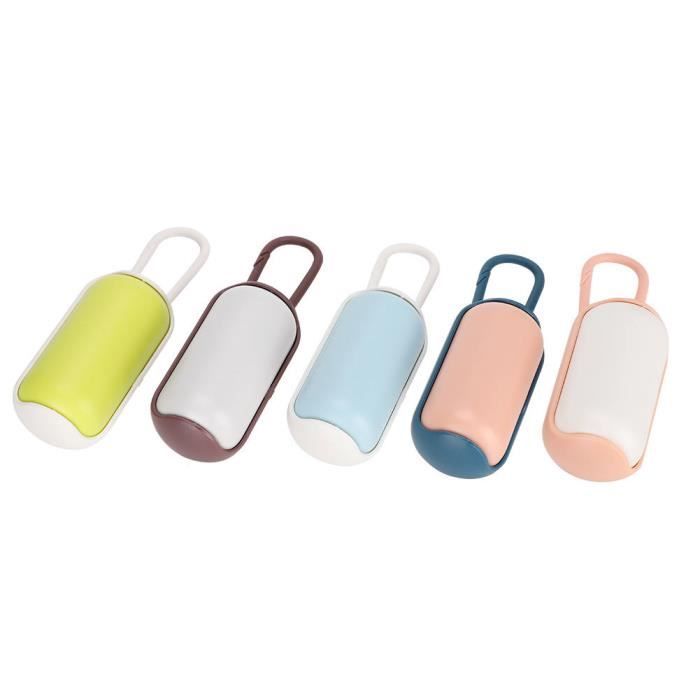 Tbest Distributeur de déchets de toilettes pour animaux de compagnie Sac de Toilette Portable avec Distributeur de Sacs Poubelle