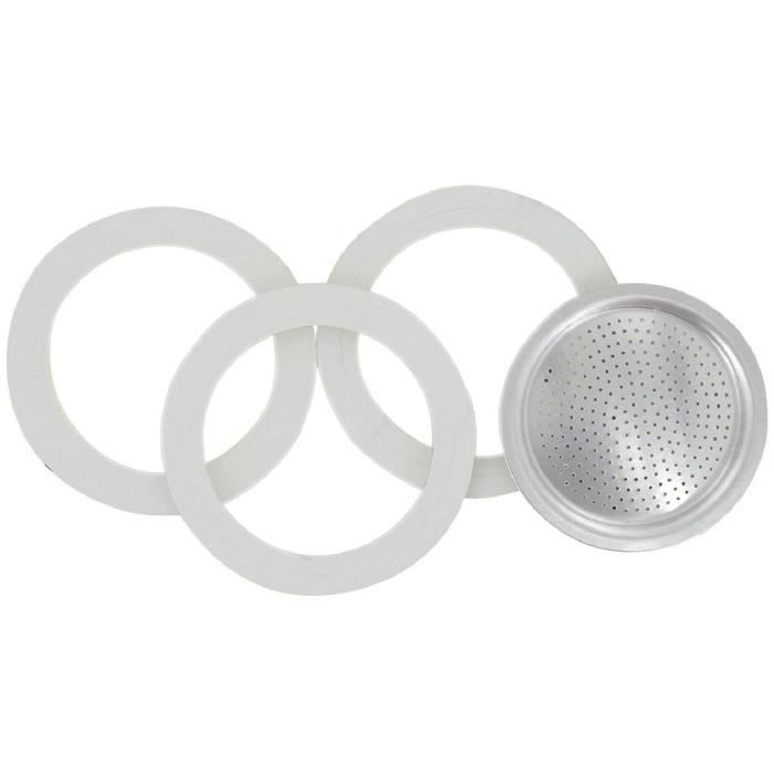 Joint Ø56mm+ filtre 2 tasses Pour cafetière Moka e