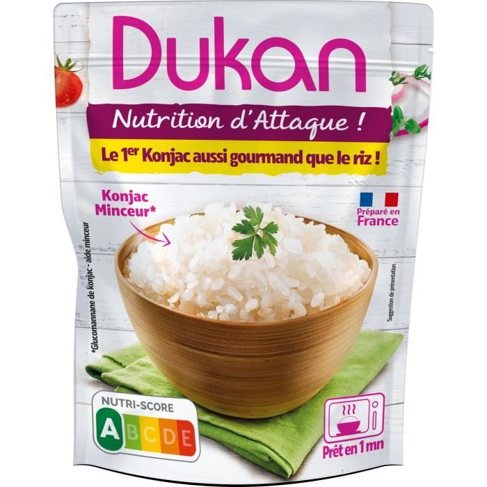 DUKAN Perles de riz de Konjac - Minceur Précuit - 225 g