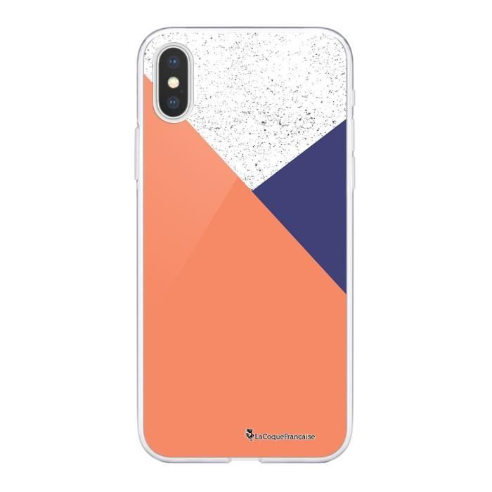 Coque iPhone X/Xs 360 intégrale Trio Corail Ecriture Tendance Design La Coque Francaise