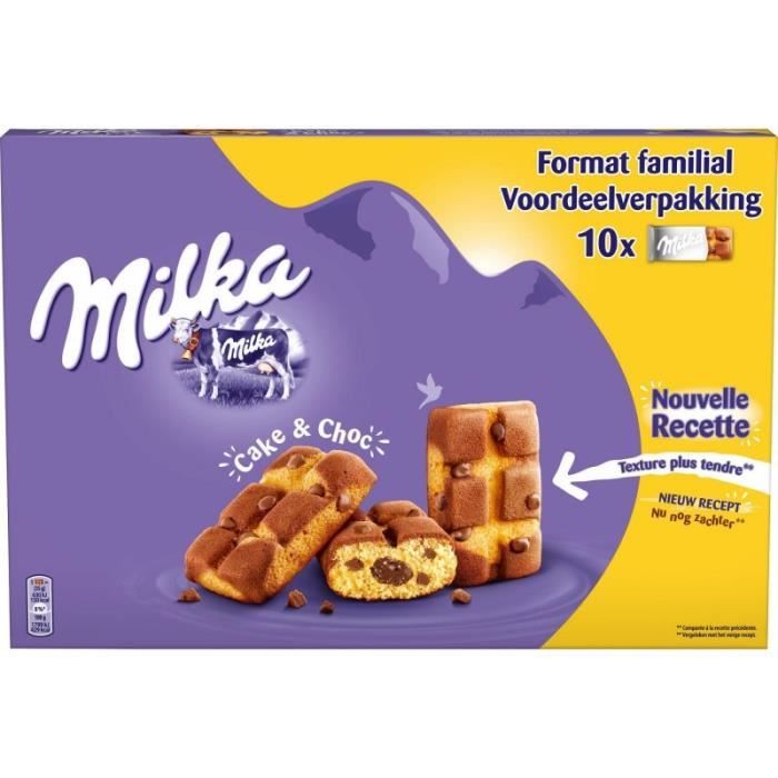 MILKA - Milka Cake And Choc 350G - Lot De 3