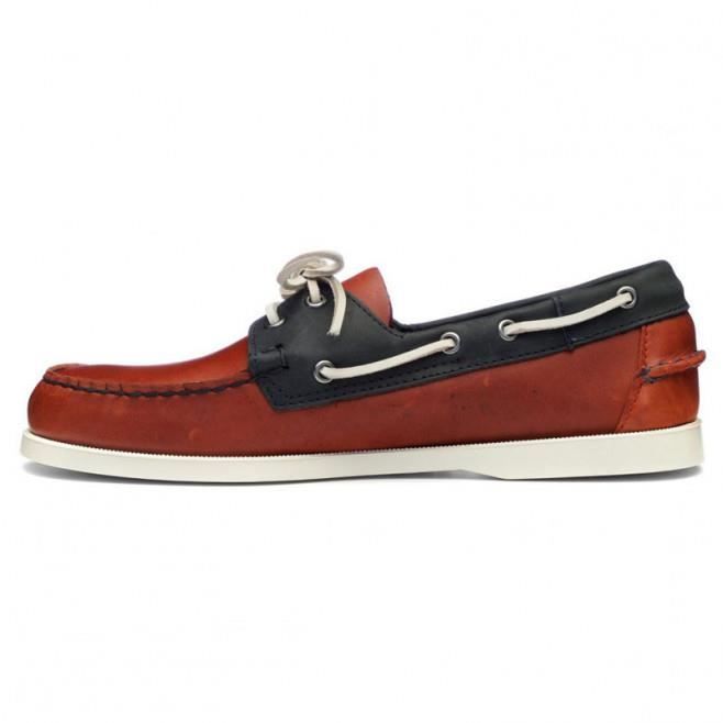 Chaussure bateau Sebago DOCKSIDES PORTLAND WAXY LEA
