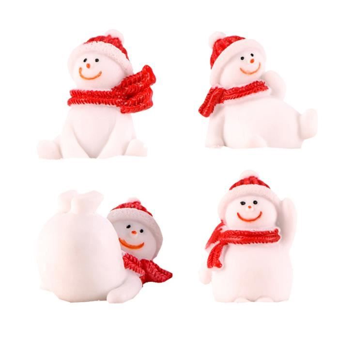4 pièces vif créatif cadeau ornements bassin de neige bonsaï décoration résine KIT - COFFRET - AUTRES ARTICLES DECORATION DE NOEL