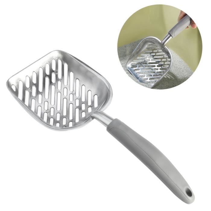 1 PC métal creux utile litière pour chat pelle pour animaux de SAC DE PROPRETE - RAMASSE CROTTE - DEJECTION - EXCREMENTS