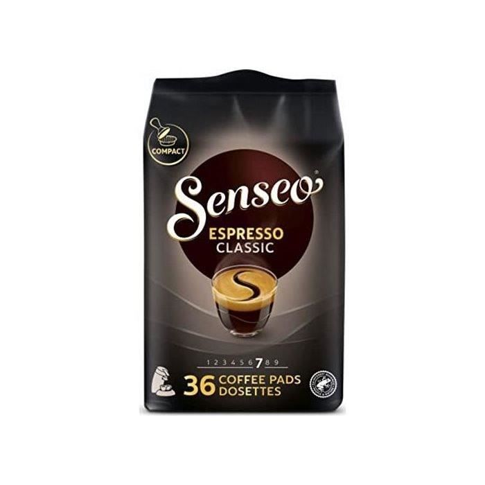 SENSEO Espresso Classique - Dosettes compactes x36