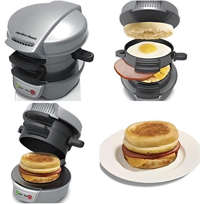 STOEX® Breakfast Hamburger Sandwich Maker Machine rapide Pratique Home Appliance