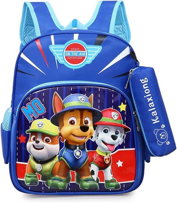 Sac a Dos Pat Enfant Sac a Dos Cartable Garcon Sac a Dos Enfant pour Ecole Maternelle Creche Garderie Primaire Bleu Bleu Cdiscount Bagagerie Maroquinerie