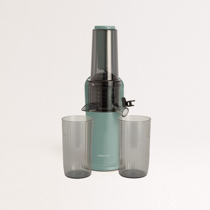 Extracteur de jus lent - Create - Mini - 150W - Fonction inverse - Compact - Create