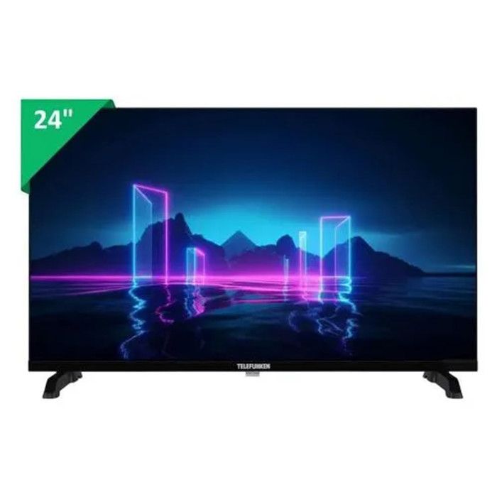 TELEFUNKEN Televisore 24 pollici Nero DVB-T2 TE24900B56YXD TV LED HD