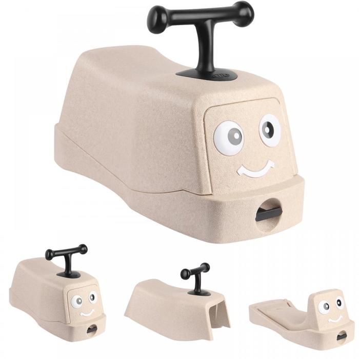 DREAMADE Tracteur Électrique 4 en 1 pour Enfants, Excavatrice et Bulldozer avec Remorque, Pelle