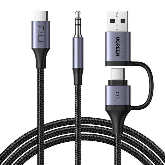 Carte dacquisition audio - carte dacquisition video Ugreen Carte son CM772 USB-C / 35 mm + USB-C/A