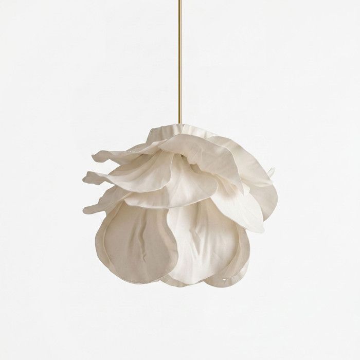 Lampe suspendue en plastique MOD0007 - 48 x 48 cm - Blanc