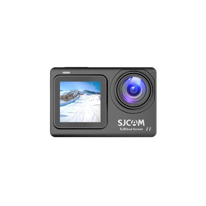 Noir-Option 2-caméra d'action pour casque, avec double écran LCD, 4K,  30fps, télécommande WiFi, écran tactile