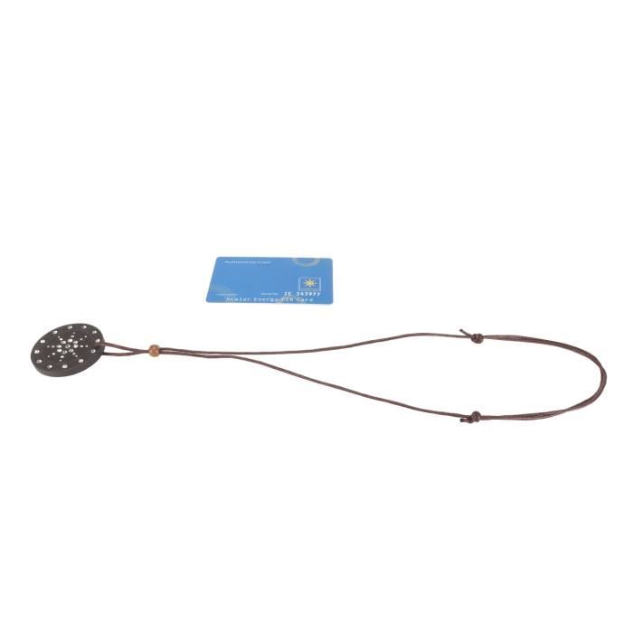 Pendentif En Pierre Volcanique Doré - Collier Délicat Pour Fille, Neuf Avec étiquettes