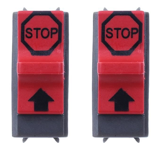 2-Pack ON-OFF Ignition Kill Switch For Husqvarna Chainsaws - Fits 362, 365, 371, 372, 372xp, 385, 390