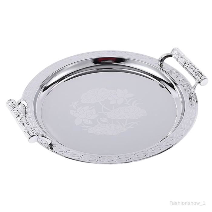 Plat De Service Italien Bloomingdale's – Thème Fruits, Multi-compartiments – Neuf Avec Étiquette