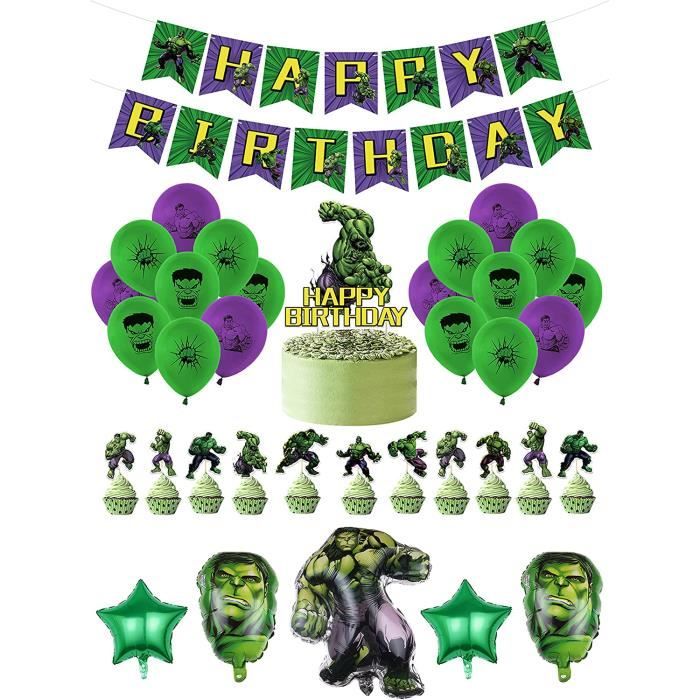 Décorations Anniversaire Hulk Ballons Hulk Aluminum Ballons Décorations