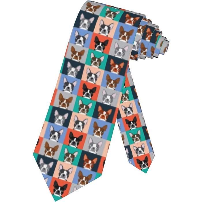 Cravate élégante Pour Homme - 100% Polyester, Anti-battement, Pour Mariage, Bureau Ou Soirée - Couleur Unie