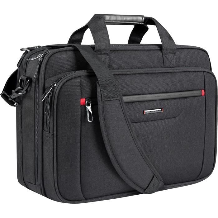 Sacoche Pour Ordinateur Portable 17.3 Pouces Impermeable Mallette Pour Homme Femme Sac De Messager Expansible Deperlant Pour c8 Cdiscount Bagagerie Maroquinerie
