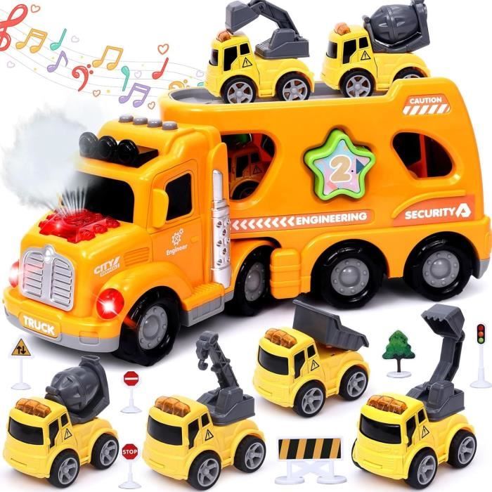 Voiture-chariot Licorne Avec Musique Et Lumières - Jouet Fille 3 Ans+, Roues Omnidirectionnelles, Cadeau