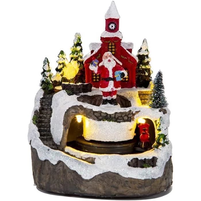 Village de noel anime et musical new arrivals