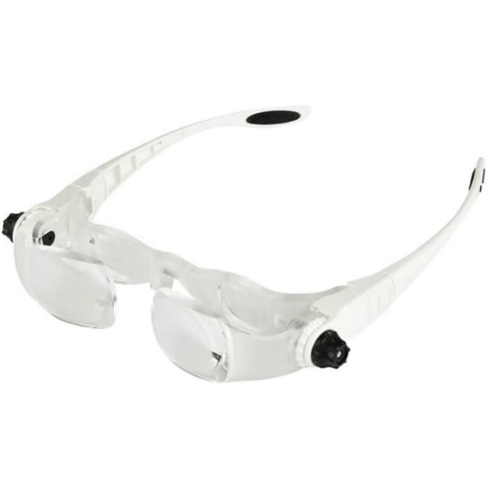 Loupe, TV Max TV, 3 réglage dioptrique loupe serretête