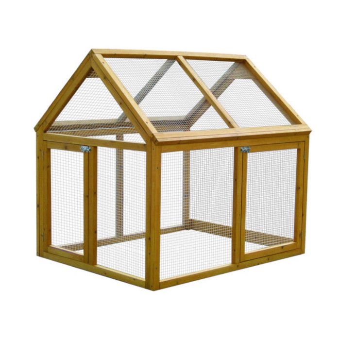 Meilleurs prix pour Parc Grillagé - Animal Valley - Cémani - Maille en acier - Marron - Extérieur