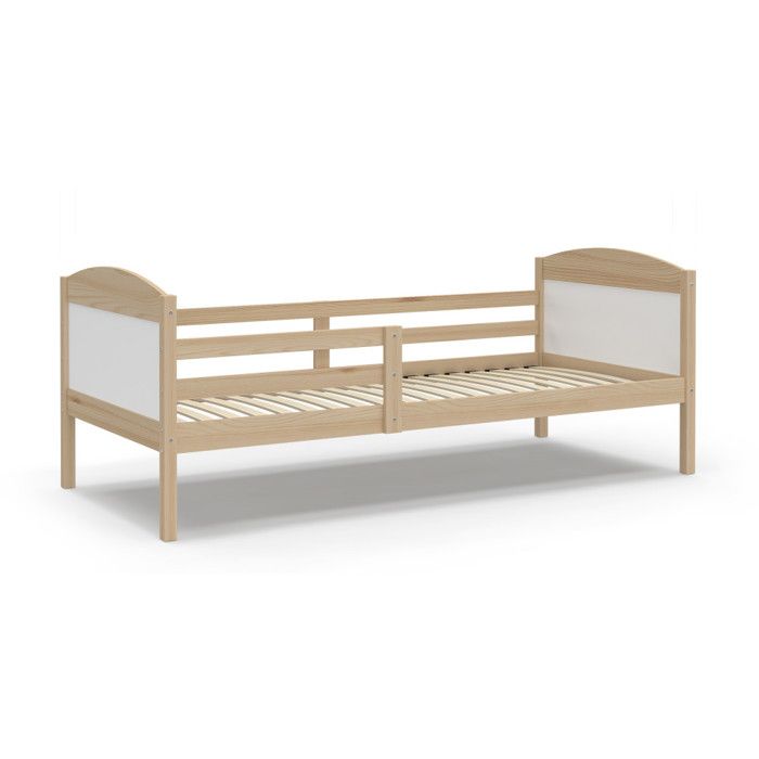 Lit Enfant Mati 90x190 Pin - blanc Lit Enfant Mati 90x190 Pin - blanc