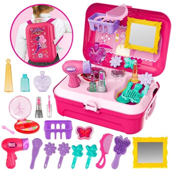 Set De Beauté Pour Enfants JugaToys - Mallette Avec Sèche-cheveux Et Accessoires (dès 3 Ans)