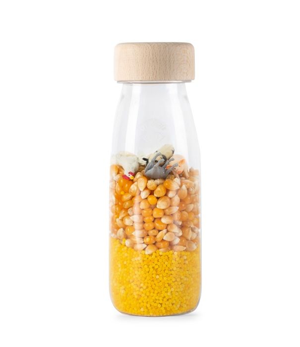 Bouteille sensorielle Spy, Ferme