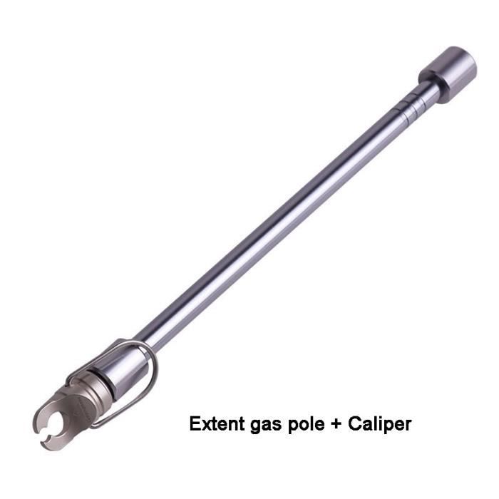Support De Réservoir De Gaz Pour Camping – Cintre Accessoire Table, Fixation Cartouche Noir