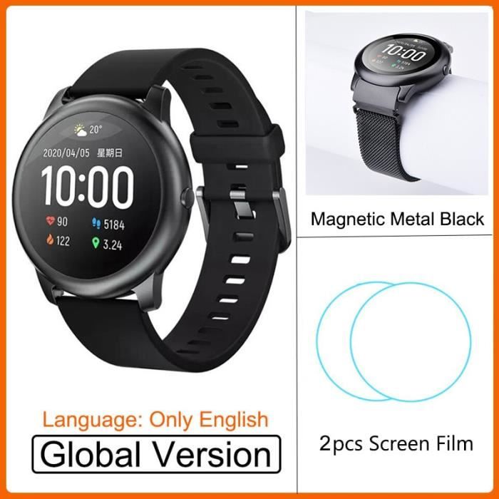 Smartwatch solaire discount