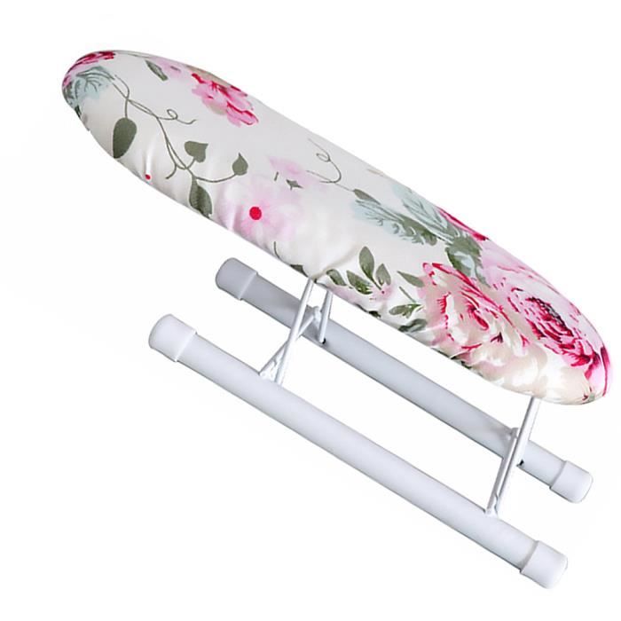 Cabilock Petite Planche à Repasser Pliable De Voyage - Table Portable Pour Repassage Précis Manchettes Et Cols
