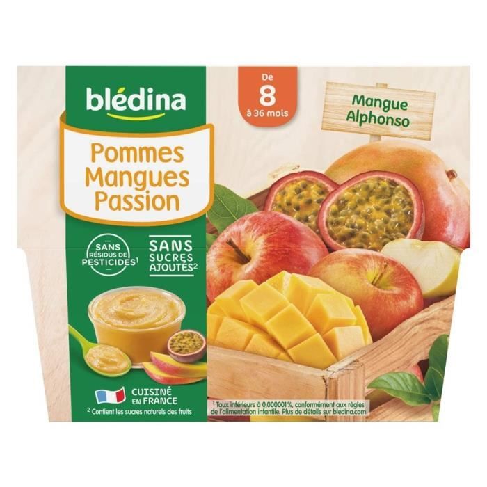 Bledina Coupelles Pommes Mangue Passion 4x100g Achat Vente Compote Dessert Fruite Bledina Coupelles Pommes Mangue Passion 4x100g Black Week Cdiscount Pret A Porter