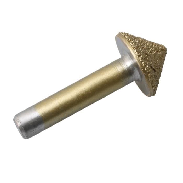 5 Embouts Diamantés Tête Flamme 8 Mm - Tige 6 Mm - Pour Sculpture Rotative - Uxcell