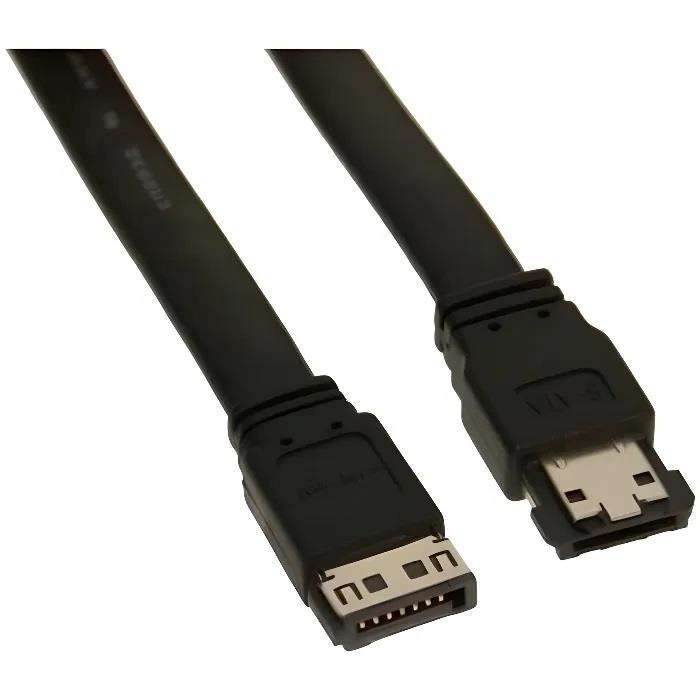1m Cordon Cable E-sata pour eSATA externe blindé câble de