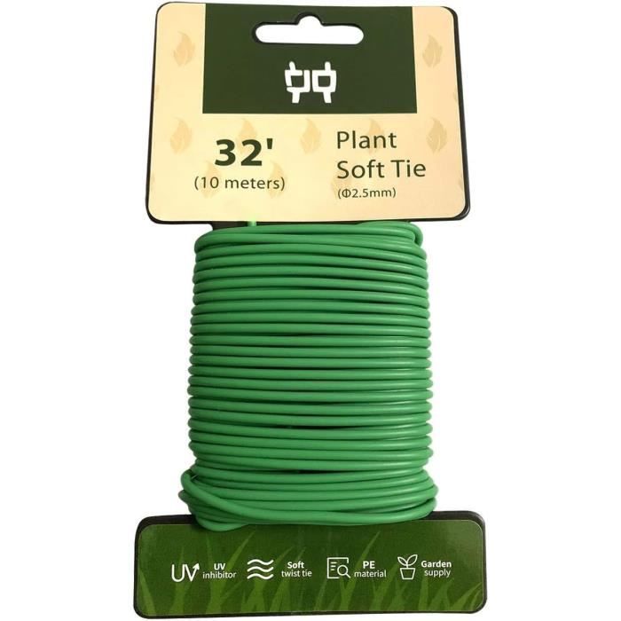 2 Bobines De Fil Floral En Fer 0,35 Mm X 50 M - Argent, Pour Attacher Plantes Et DIY