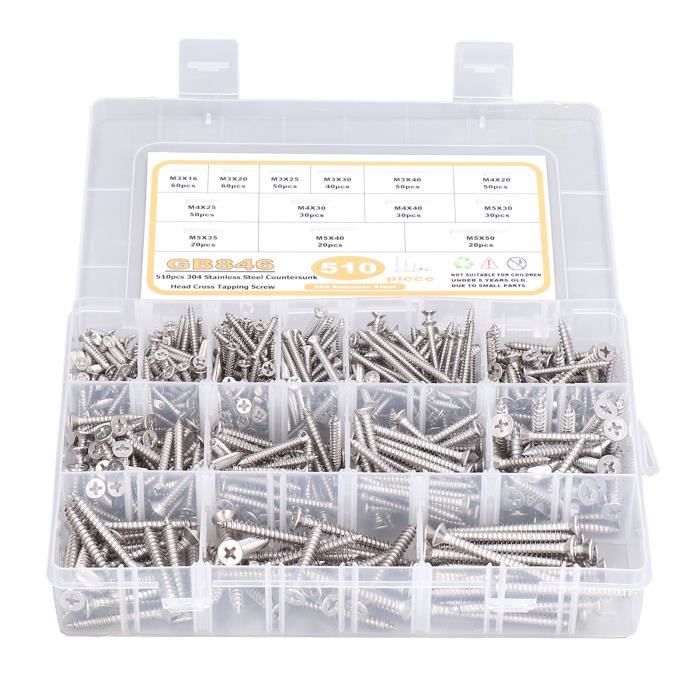 Traxxas 2548 (-) "Machine à Vis à Tête Fraisée Vis Modèle De Voiture Pièces, 4 X 12 Mm