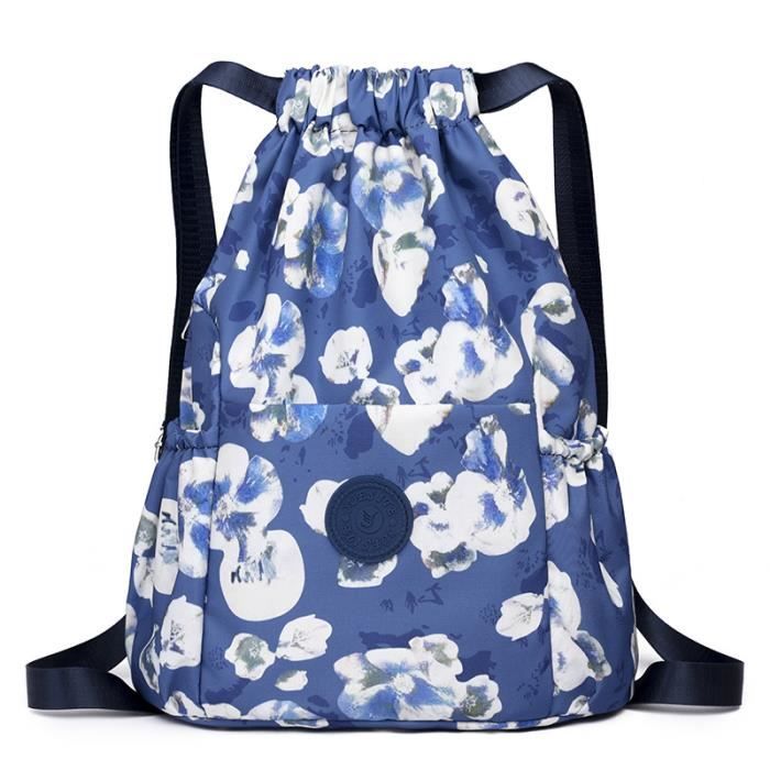 Sac Bandoulière Sam Edelman Imprimé Floral - Motif Rose Bohème - Cuir Et Nylon - Occasion En Bon état