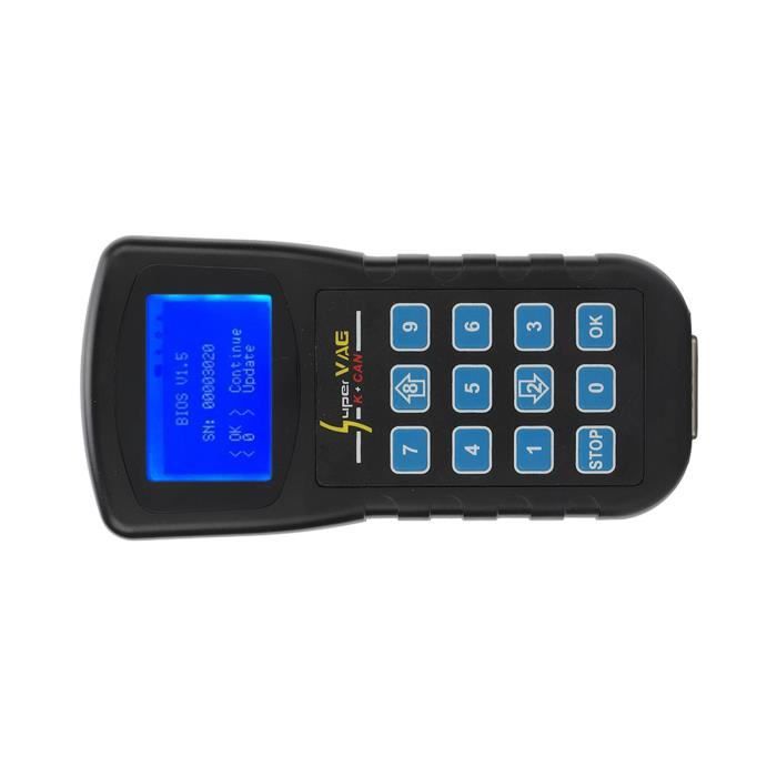 Dioche Lecteur de correction d'odomètre Lecteur de Code PIN de Diagnostic K + CAN V4.8 Correction de Kilométrage Remplacement pour