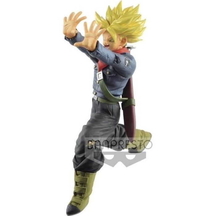 Figurine DRAGON BALL - Figurine Super Saiyan Trunks - Galick Gun - 17cm